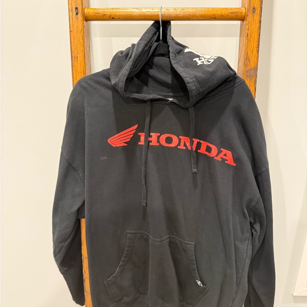 Honda Black Hoodie for Men